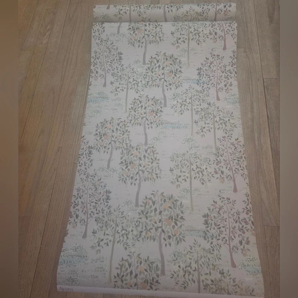 Anthropologie Jemma Fruit Tree Wallpaper Single Roll New